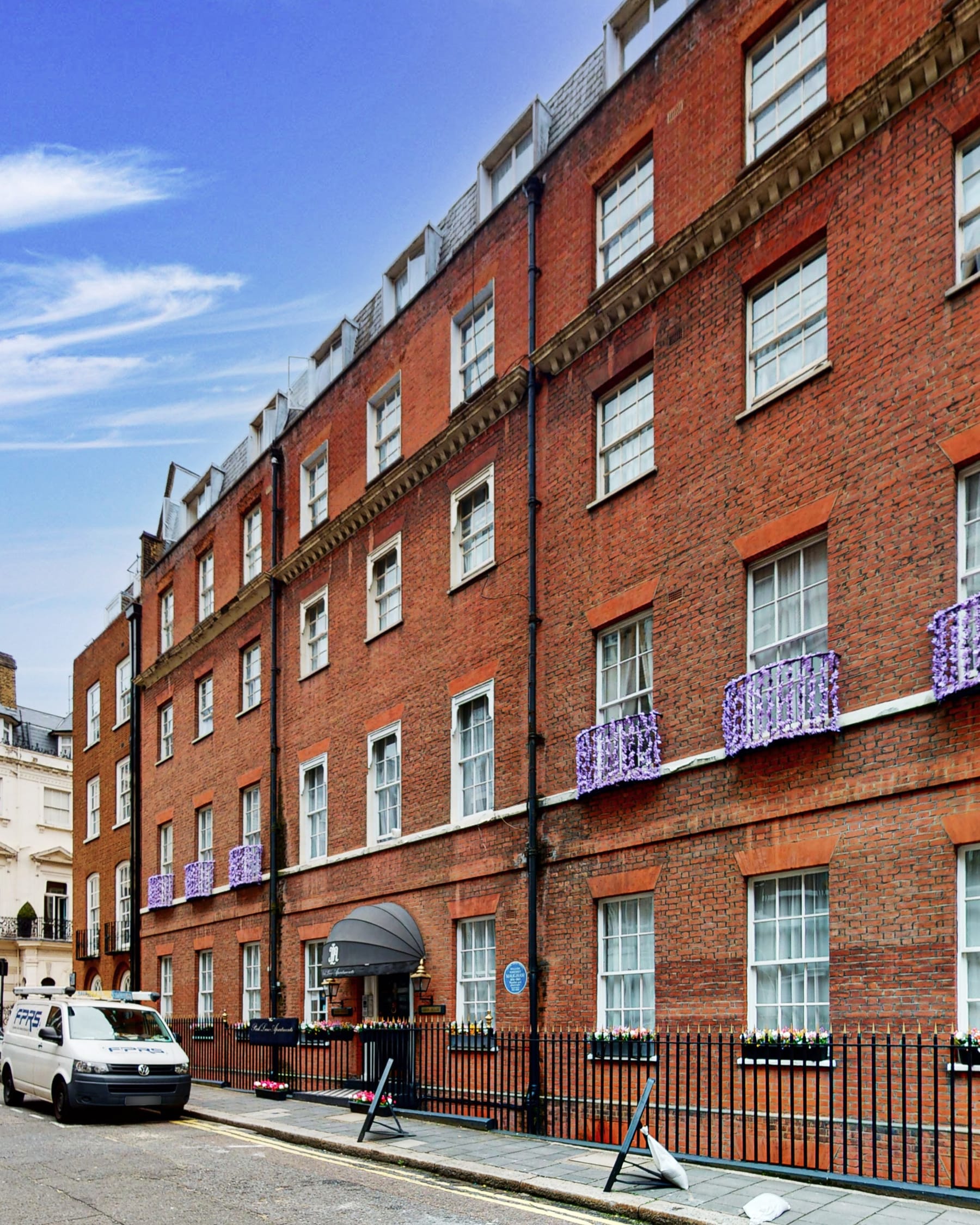 Shaw House, 6 Chesterfield Street, Mayfair, seen from the street